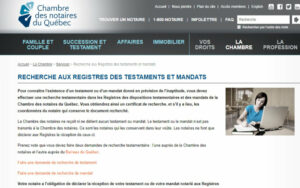 Read more about the article Recherches testamentaires