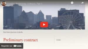 Read more about the article CONDO: PRELIMINARY CONTRACT. PART 1