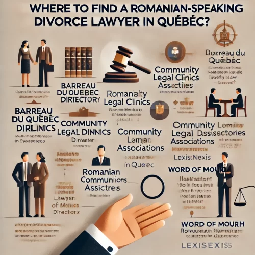 WHERE TO FIND A ROMANIAN SPEAKING DIVORCE LAWYER IN QUEBEC?