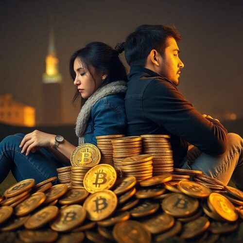 Cryptomonnaies en divorce
