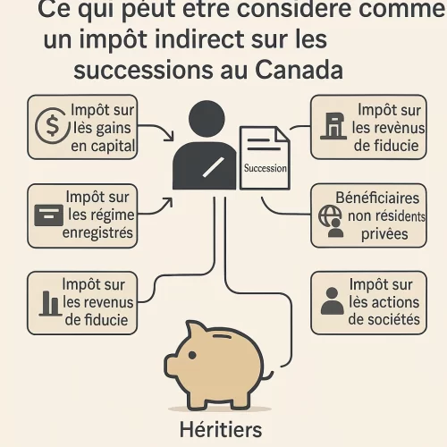 Impôts sur les successions au Canada